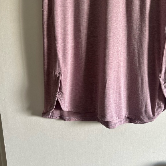 Lululemon Athletica Heather Dusty Rose Balancer Short Sleeve Shirt size Medium - Picture 8 of 12